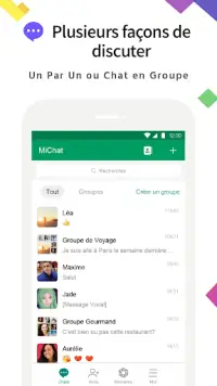 MiChat Screen Shot 1