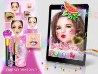Candy Mirror ❤ Fantasy Candy Makeover & Makeup App Screen Shot 0