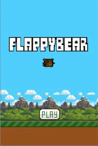 Flappy Bear Screen Shot 0