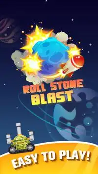 Roll Stone Blast - Sliding Fingers, Crazy Shooting Screen Shot 4