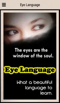 Eye Language Screen Shot 4