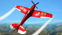 Carrera de acrobacias de aviones a reacción volado Screen Shot 4
