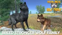 Virtual Arctic Wolf Family Sim Screen Shot 1