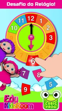 Jogos educativos para crianças-EduKidsRoom Screen Shot 1