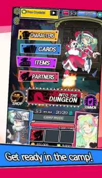 Dungeon & Girls: Card RPG Screen Shot 11