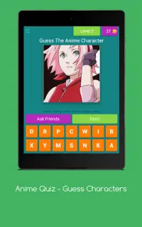 Anime Quiz - Guess Characters Screen Shot 15