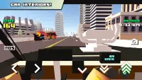 Blocky Car Racer - रेसिंग गेम Screen Shot 6