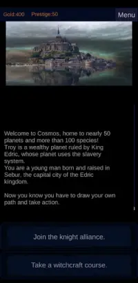 Cosmos: interactive story with Screen Shot 0