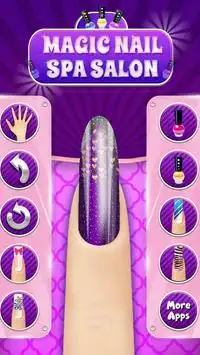 Magic Nail Spa Salon -  Manicure Spa Beauty Game Screen Shot 1