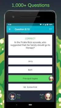 Fan Quiz for Rick and Morty Screen Shot 1