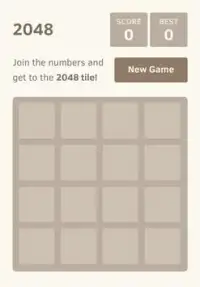 2048 Screen Shot 0