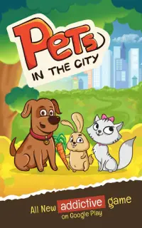 Pets in the city - Happy jump Screen Shot 10