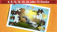 Puzzlespiel Einhörner Kinder Screen Shot 2