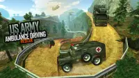 US Army Ambulance Driving Game : Transport Games Screen Shot 4