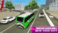 US Bus Simulator : New York City Coach Bus Game Screen Shot 0