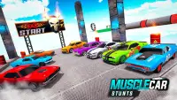 Muscle Car Stunts: Car Racing Screen Shot 6