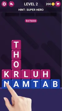 Word Puzzle Game - Train Your Brain Screen Shot 1