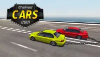 Chained Cars Impossible Stunts - Car Driving 2021 Screen Shot 1