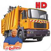 real dump truck sim 3d: trash truck city pickup