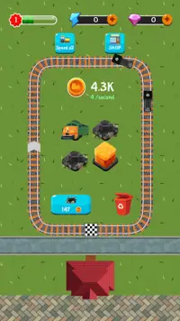 Train Station Manager - Idle Merge Game Screen Shot 2