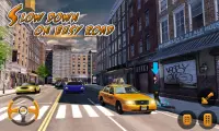 Taxi simulator City taxi driver 3D Modern Taxi Sim Screen Shot 1