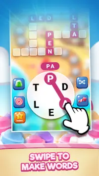 Word Sweets - Free Crossword Puzzle Game Screen Shot 5