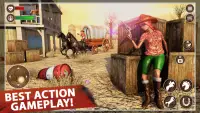 Western Cowboy Action Adventure: Street Gun Fire Screen Shot 4