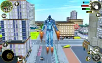 Iron Super Rope Hero - Gangstar Crime Fighting 3D Screen Shot 11