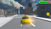 Realistic Taxi Sim 3D Screen Shot 6