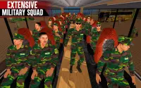 US Army Bus Driving: Bus Games Screen Shot 2