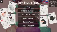 Cute Animals Durak - Russian Cards Game Screen Shot 8