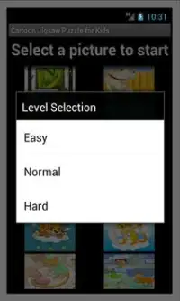 Cartoon Jigsaw Puzzle for Kids Screen Shot 4