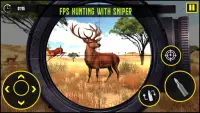охоты животных в сафари-парк 2020: пистолет игры Screen Shot 0