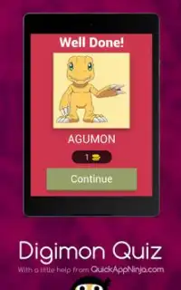 Digimon Quiz Screen Shot 9