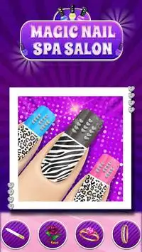 Magic Nail Spa Salon -  Manicure Spa Beauty Game Screen Shot 5