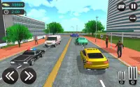 Trò chơi lái xe taxi - offroad taxi lái xe sim Screen Shot 17