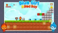 Blue girl and Red Boy Adventure Screen Shot 7