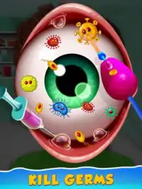 ER Olho Cirurgia Médico Simulador jogos Screen Shot 1