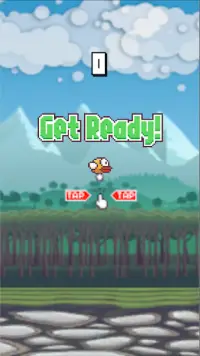 Flying Bird - Flapper Birdie Game Screen Shot 1