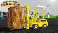 Airport Cargo Forklift Sim 3D Screen Shot 12