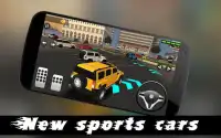 City Parking Sports Car Driving Test Simulator 3D Screen Shot 2