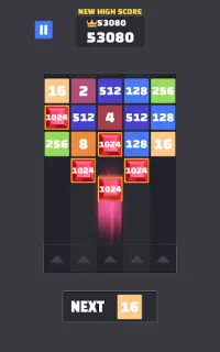 2048 Merge Numbers - Shoot Up Block Puzzle Screen Shot 10