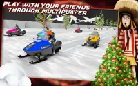 Snowmobile Racer – Addictive Multiplayer Racing Screen Shot 2