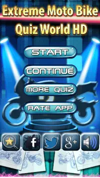 Super Motorrad Quiz Spiel HD Screen Shot 0