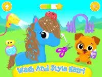 Cute & Tiny Horses - Baby Pony Care & Hair Salon Screen Shot 5