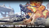 Blazing Sniper - offline shooting game Screen Shot 0