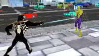 Dark Venom Vs Ninja Spider Hero Screen Shot 0