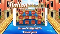 Learn Italian Bubble Bath Game Screen Shot 2