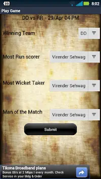 Cricket World Cup 2015 Genius Screen Shot 3