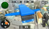 Impossible Flying Bus Stunts Screen Shot 7